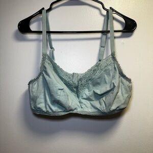 Savage X Fenty Lace Bralette - Soft Blue